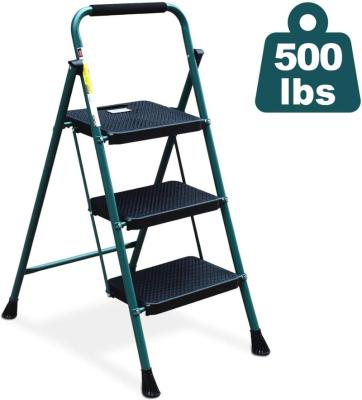 China America's Folding Ladders 3 Steps KSP103 3 Steps Stable Household Stable Household Step Ladder Folding Ladder Steel Step for sale