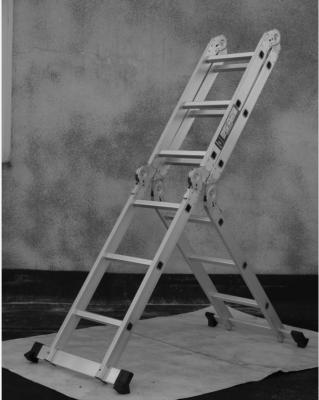 China Universal Folding Ladders 2022kingladder 3.65m Ladder Combination EN131 Platform Ladder for sale