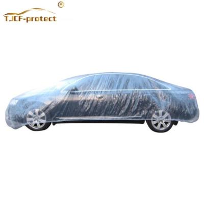 China Cheapest manufacturer wholesale disposable car cover packed in bag for sale