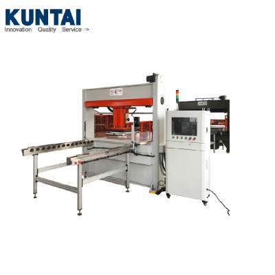 China Latest Hydraulic Pressing Kuntai Press Hydraulic Traveling Head Cutting Machine for sale