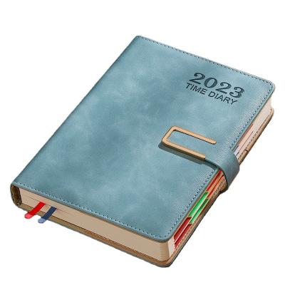 China 2023 Eco-Friendly Paper Weekly Planners Notebook Cover and Custom, Daily Planner Custom Printing, Leather Business Journal Monthly Planner Notebook for sale