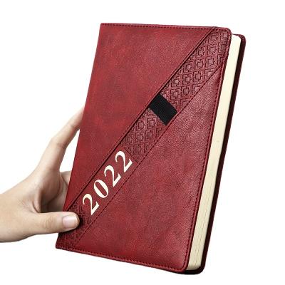 China Custom Daily 2023 Eco-Friendly Paper Weekly Agenda Planners, 2022 Planner Notebooks Custom Printing, Monthly Business Journal Planner Notebook for sale