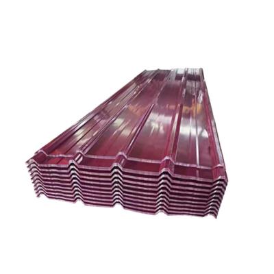 China ASTM Standard 0 Gauge/0.3mm Color Coated Galvanized Corrugated Steel Sheet for Cutting for sale