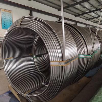 China Seamles Stainless Steel Heat Exchanger Tube for Building Industry ASTM Standard for sale