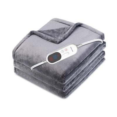 Κίνα Sustainable OEM Hot Sale Full Body Warming Adjustable Temperature Machine Washable 220v Electric Blanket With Timers προς πώληση