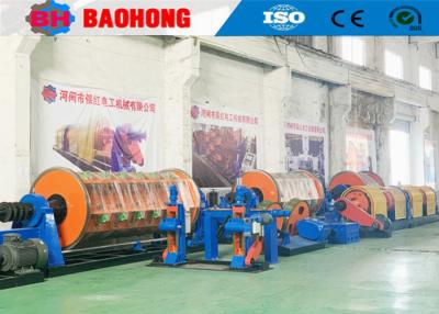 China ACSR / AAC / ABC High Section Cable Stranding Machine Rigid Frame Type Twisting Machine for sale