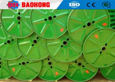 China Corrugated Steel Cable Reel Bobbin Stranding Machine For Pipes Single Layer for sale