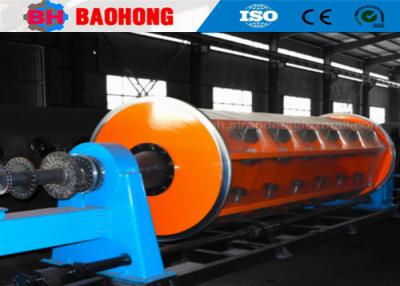 China Aluminum Copper Wire Rigid Frame Stranding Machine 2500mm Pitch for sale