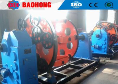 China 500mm Bobbin Steel Planetary Stranding Machine met Achterdraai Te koop