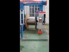 440v cable making rigid stranding machine with side bottom loading