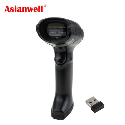 China Store Competitive Cheap Price 2.4G Wireless-BT4.0 Barcode CCD Red Light Scanner Wireless Reader for sale