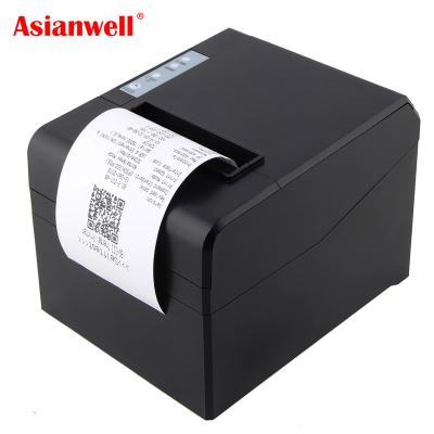 China AW-8330 Black And White Tear Off Cutter Automatic POS Printer With Google Cloud Print Label Printer Thermal for sale