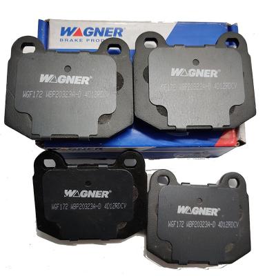 China Vehicles Grade Cheap Auto Parts Car Brake Pad D109 For Mitsubishi Lancer For Wagner Good Quality for sale