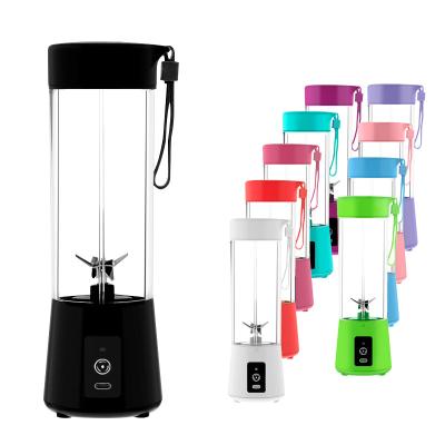 China Custom Personal Automatic RV Usb Mini Juicer Cup Fruit Juicer Vegetable Machine For Travel Water Bottles for sale