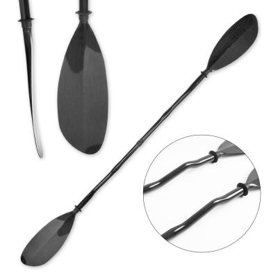 China Fishing Touring Rowing Double Head Blades Carbon Fiber Guided Canoe Plastic Kayak Paddle Sailing Wind Paddle Canoe Portable Training Fishing Kayak for sale