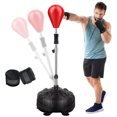 China Adjustable Height Adjustable Punching Bag Punching With Sand For Adults Kids Fitness Exercise Boxing Training Bags for sale