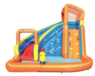 China Wholesale Outdoor Inflatable Joyful Portable Water Slide Garden Portable Children Zone Water Play Recreation Installation YX-P002 for sale