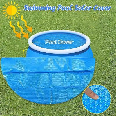 China Round Outdoor Bubble Cover Tub Cover Heat Preservation Pool Cover Swimming Pool Dustproof Cover YX-SP103 for sale