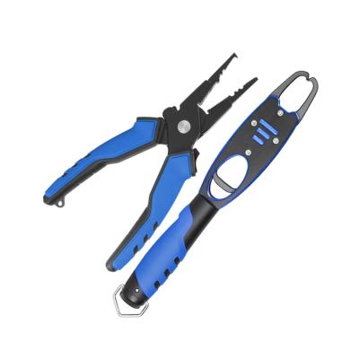 China Hot Selling High Quality Rubber Shrimp Type Line Nipper Fishing Cutter Plier Cutter Set Function Durable Style New for sale