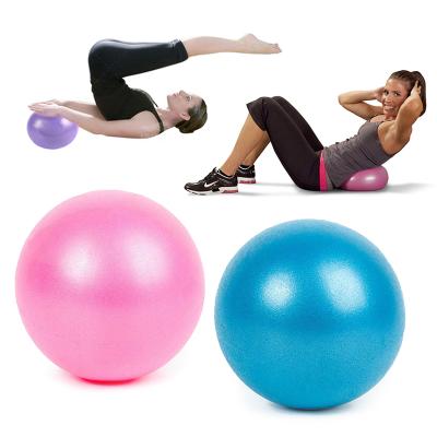 China 25cm Mini Yoga Ball Pilates Physical Trainer Balance Fitness Ball Home Fitness Exercise Equipment Safe Durable Balance Ball for sale