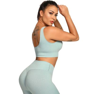 China 2021 New Design Breathable Unique Women Fitness Clothes Long Sleeve Yoga Clothes And Legging 2 Pieces Yoga Set for sale