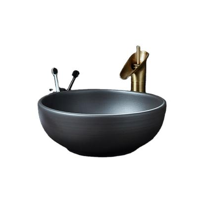 China Modern Ceramic Vessel Bowls Bathroom Sink Basin Porcelain Hand Wash Bano Sanitary Wash Basin for sale