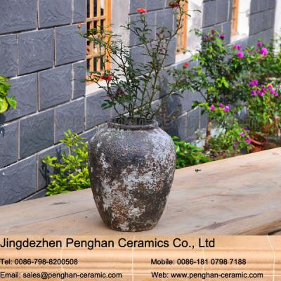 China Modern Simple Chinese Wholesale Handmade Terracotta And Bonsai Ceramic Flower Pot for sale