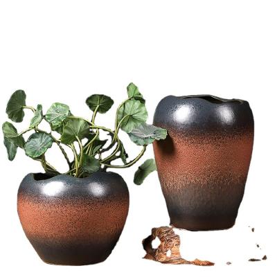 China Flower Art Minimalist High Temperature Cheap Decor Porcelain Vase Table Top Indoor And Outdoor Ceramic Creative Pots for sale