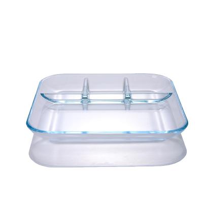 China Sustainable Wholesale 3 Or 4 Compartment Bagasse Food Dish For Dumpling Fast Food Dishes for sale