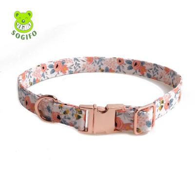 China Cat Collar Manufacturer Personalized Dog Factory Harness Leash Collar Sogifo Detached Buckle Thoughtful Collar Material for sale