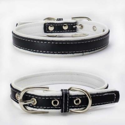 China Sogifo Leisure Pet Contrast Color Stainless Steel Reflective Iron Lettering Luxury Pet Collar Pet Collars Leashes for sale