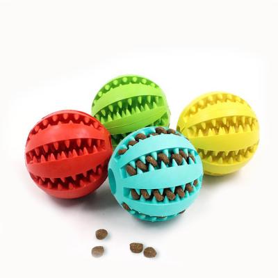 China Supplier Free Sample Viable Free Sample Food Rubber Pet Bite Ball Chew Dog Chew Dog Interactive Interactive Toy for sale