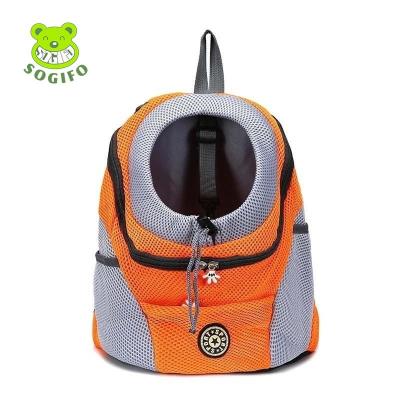 China 2022 Sogifo Factory Supply Pet Direct Travel Bag Breathable Cat Dog Backpack Dog Breathable Portable Chest Bag for sale