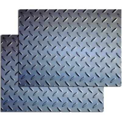 China Boat Plate Diamond Steel Plate 5mm-10mm Square Hot Rolled Square Steel Plate Price for sale