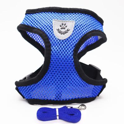 China Personalized Pet Supplies Harness Dog Chest Strap Traction Reflective Rope Dog Vest Collar Small Training Belt for sale