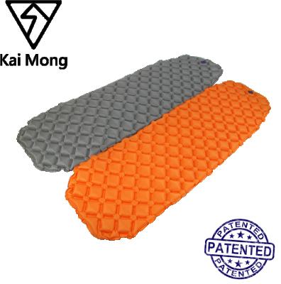 China Lightweight Outdoor Camping Boosting Ultralight Portable Sleep Design Camping Mat Self Inflating Air-Support Travel Cells for sale