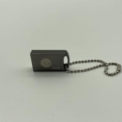 China Customizable Metal U-Disk USB Flash Drive 16 GB Memory Card for sale