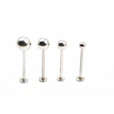 China FASHIONABLE Labret Ring Bar Lip Cheek Monore Lip Studs Ear Helix Diath Cartilage Long Bar Piercing Jewelry for sale