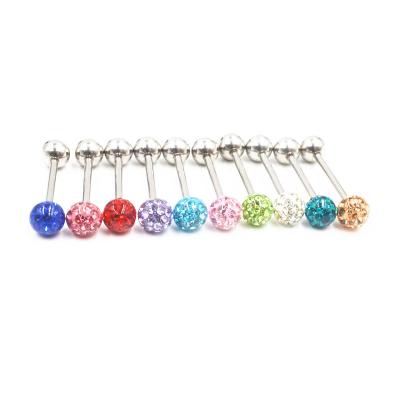 China FASHIONABLE body jewelry Body Jewel-crystal piercing gems scold Ring Bar Smoothly Nipple Shield free shipping for sale