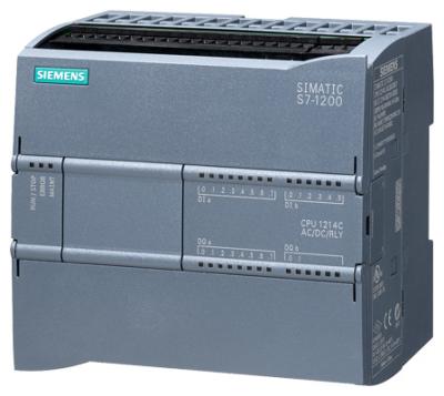 China Siemens S7-1200 Compact CPU1212C6ES7212-1BE40-0XB0 AC/DC/Relay 10.30 x 10.70 x 8.50 for sale