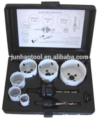 China HSS 9PCS Bi-Metal Hole Saw Sets for sale