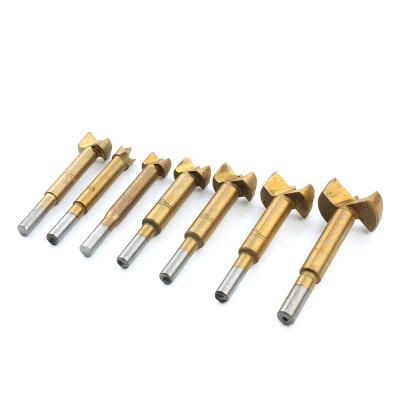 China 7Pcs Boring Hinge Boring Wood Forstner Wood Drill Bits Set With Continuous Cutting Edge for sale