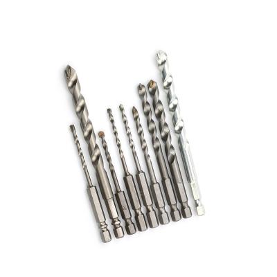 China Masonry Drilling All Kinds Of R Flute Sand Blown Carbide Angled Masonry Drill Bits For Concrete Brick Masonry Drilling for sale