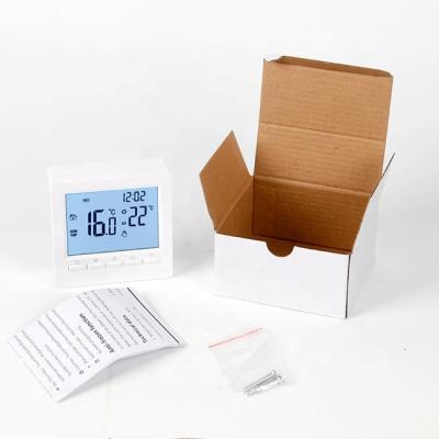 China Modern 3 a battery water floor heating thermostat for sale