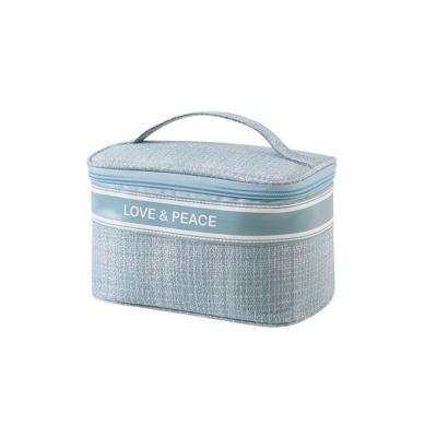 China Wholesale Hot Sale Manufacturer Fashion Women's Professional Korean Cloth Makeup Cosmetic Bag Storage Cosmetic Bag for sale