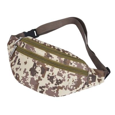 China 2021 Wholesale Cheap Outdoor Anti-theft Mountaineering Shoulder Bag Camouflage Chest Bag Travel Waist Bag for sale