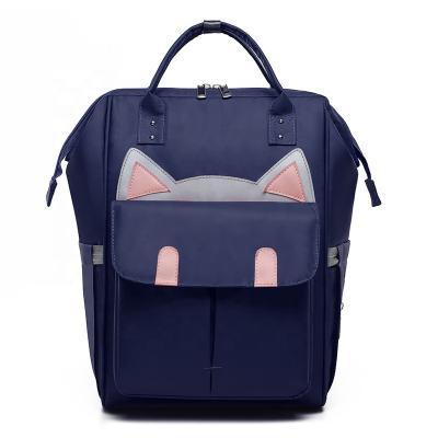 China 2020 New Fashion Cartoon Baby Backpack China Factory Wholesale Rise Diaper Diaper Bag for sale