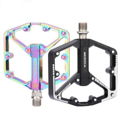 China Anti-slip aluminum alloy bicycle pedal good quality Pedals for Bicycle Double for sale