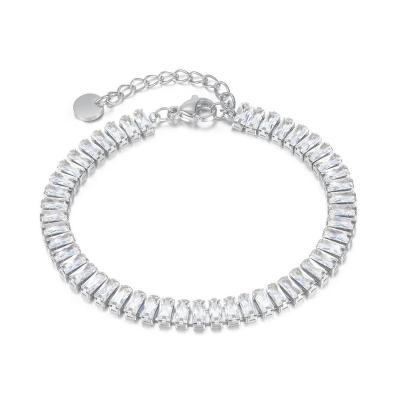 China For New Woman Jewelry 2023 Stainless Steel Bracelet With Extra 1.77inch Chain for sale