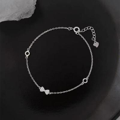 China For woman fashion jewelry made in china wholesale 925 sterling silver bangle bowknot bangle for woman for sale